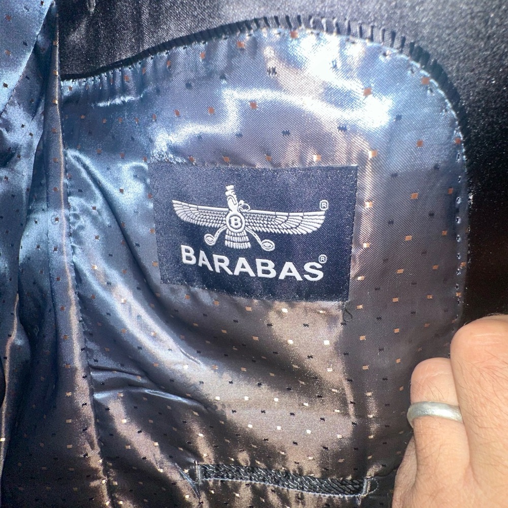 Sequin Tuxedo Jacket (Sequins Reverse Gold/Black)… - image 5